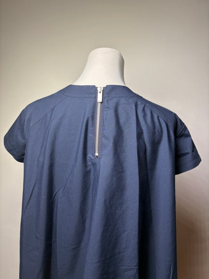 Vintage Sacai Mini Dress Navy Black L