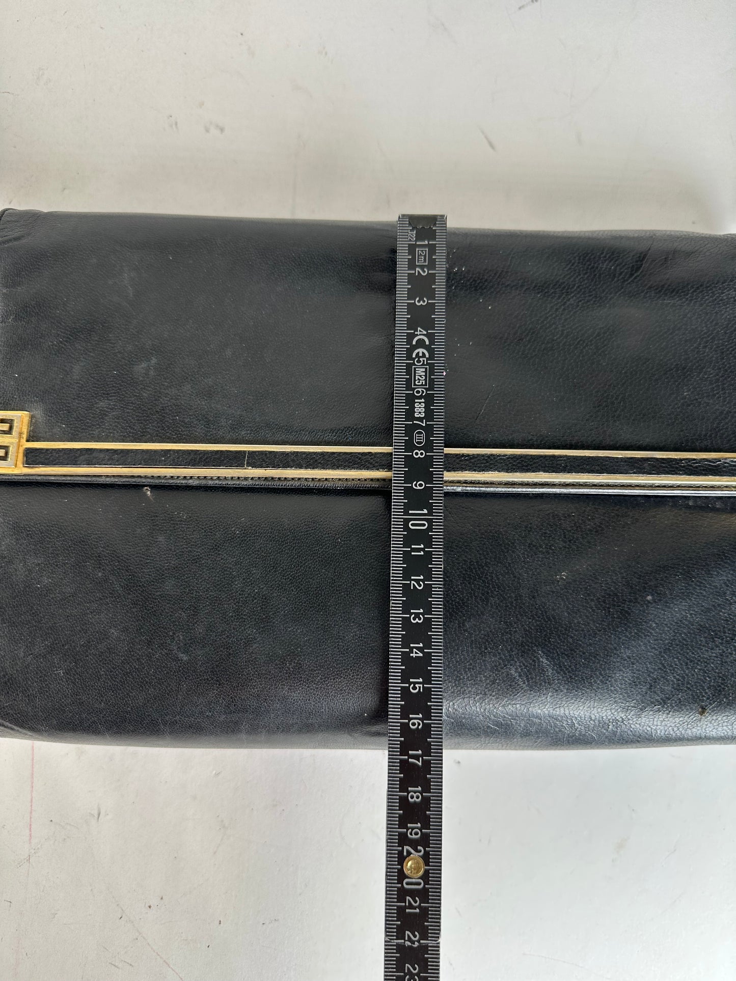 Vintage Givenchy Shoulder Bag Leather Black