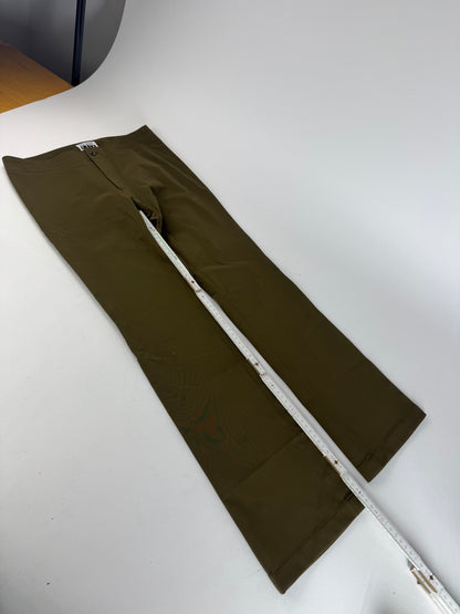 Vintage Issey Miyake Polyester Pants Khaki Size 1