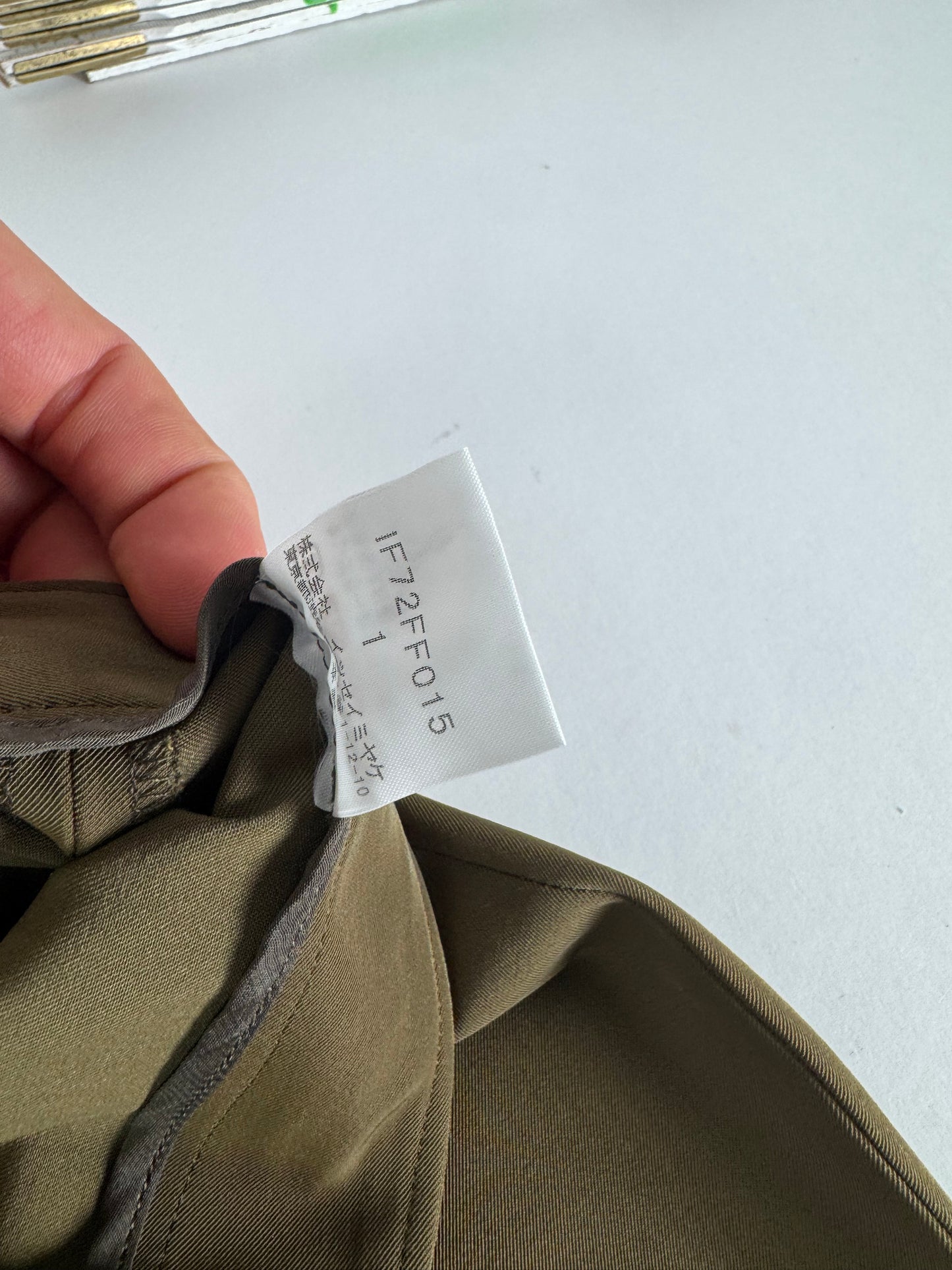 Vintage Issey Miyake Polyester Pants Khaki Size 1