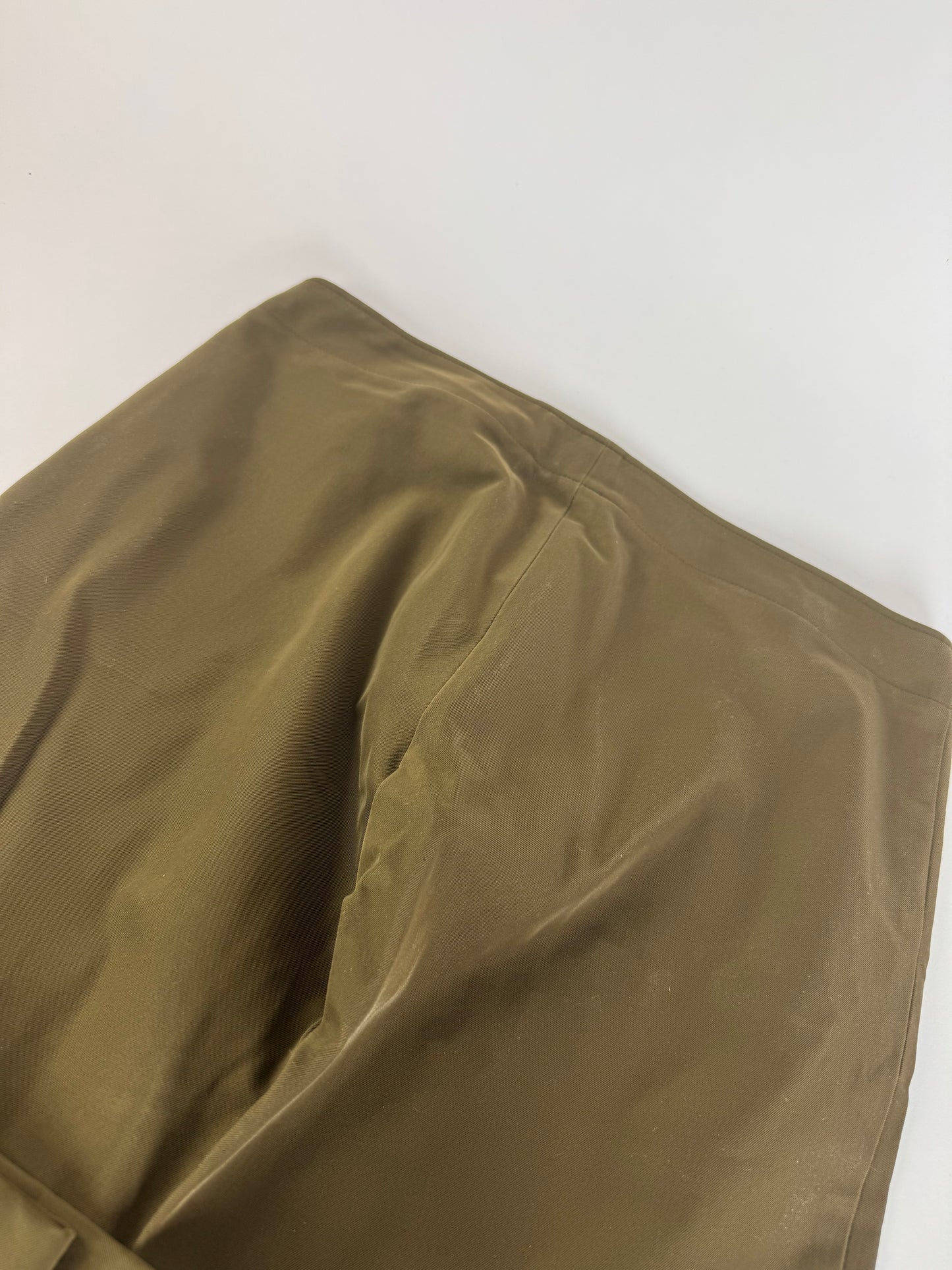Vintage Issey Miyake Polyester Pants Khaki Size 1