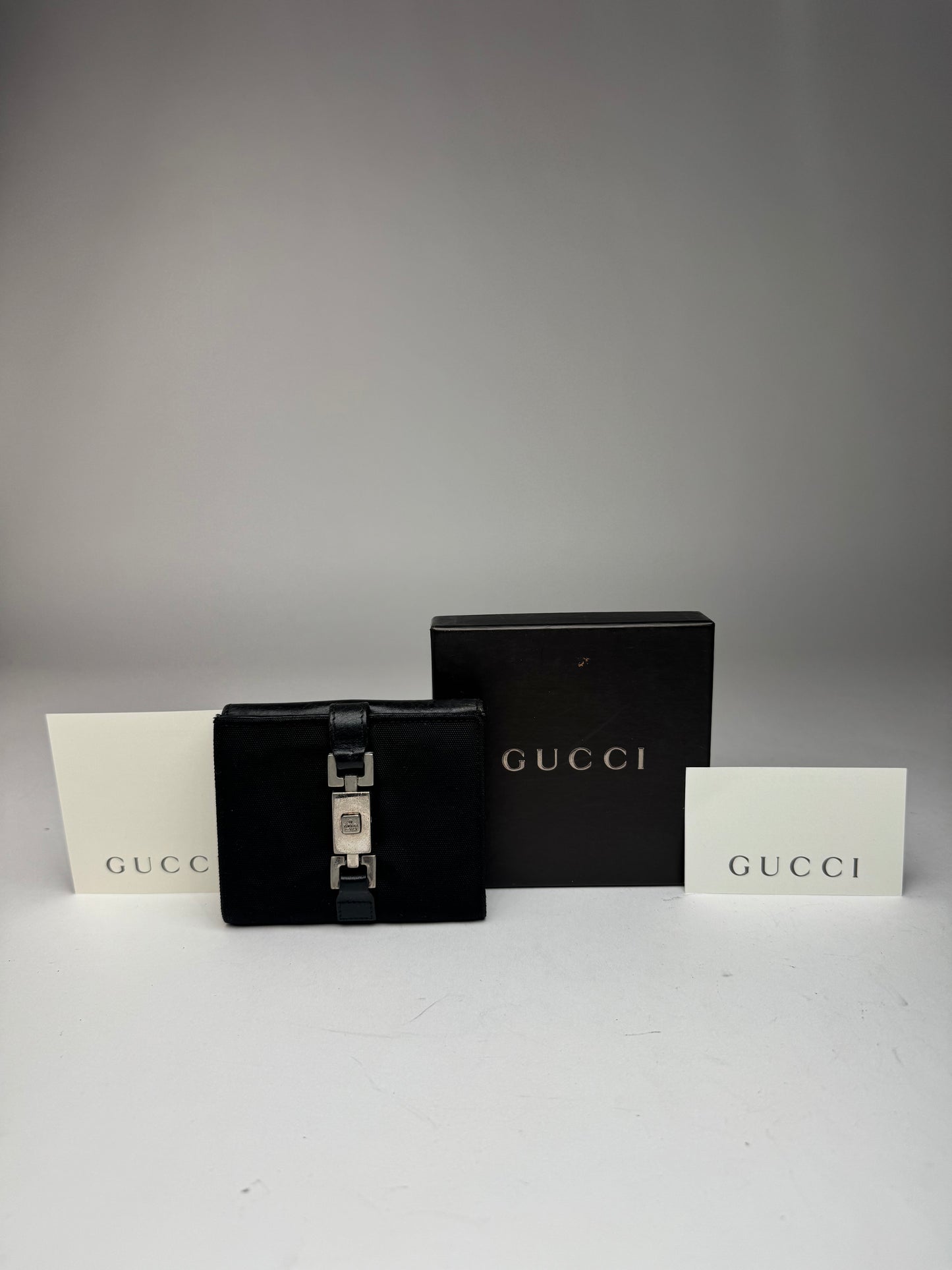 Vintage Gucci Jackie Wallet black