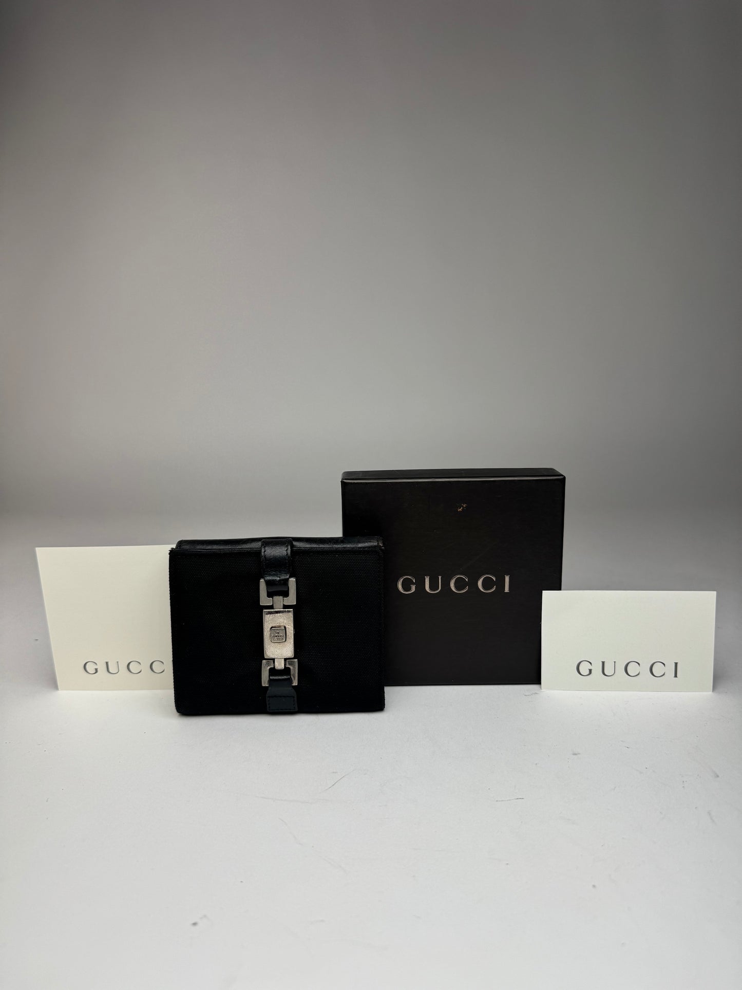 Vintage Gucci Jackie Wallet black