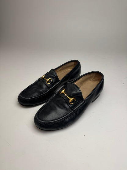 Vintage Gucci Horsebit Leather Loafer Black EU35,5