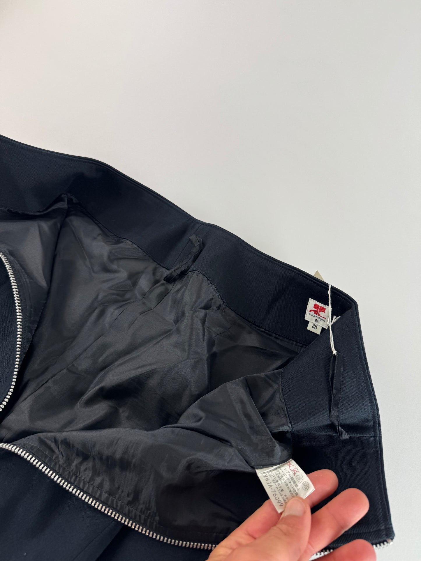 Vintage courreges Skirt Black S