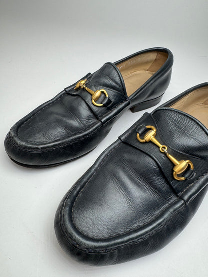 Vintage Gucci Horsebit Leather Loafer Black EU35,5