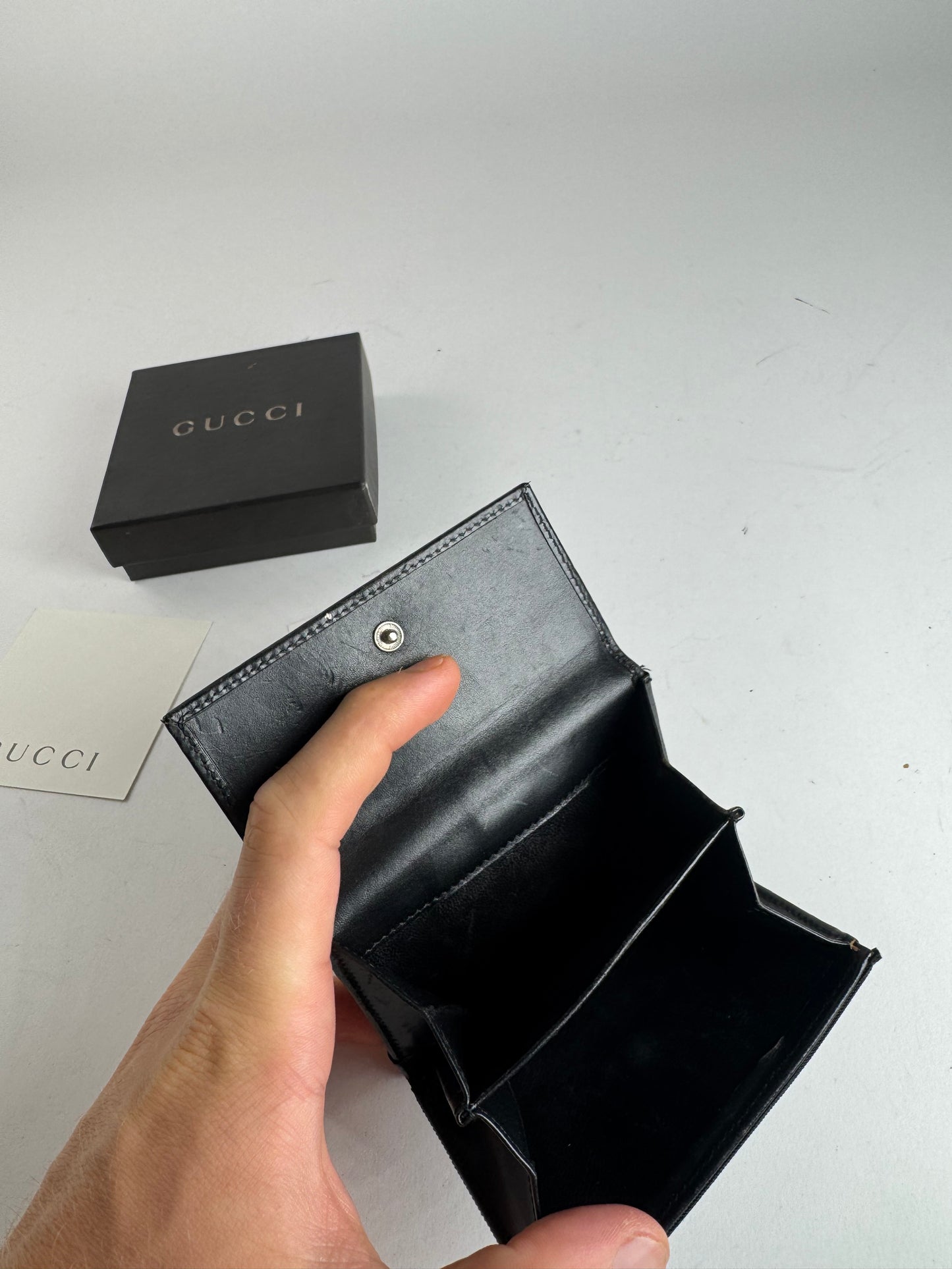 Vintage Gucci Jackie Wallet black