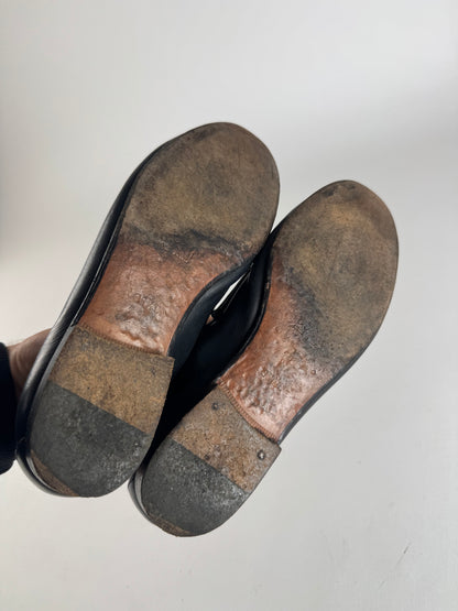 Vintage Gucci Horsebit Leather Loafer Black EU35,5