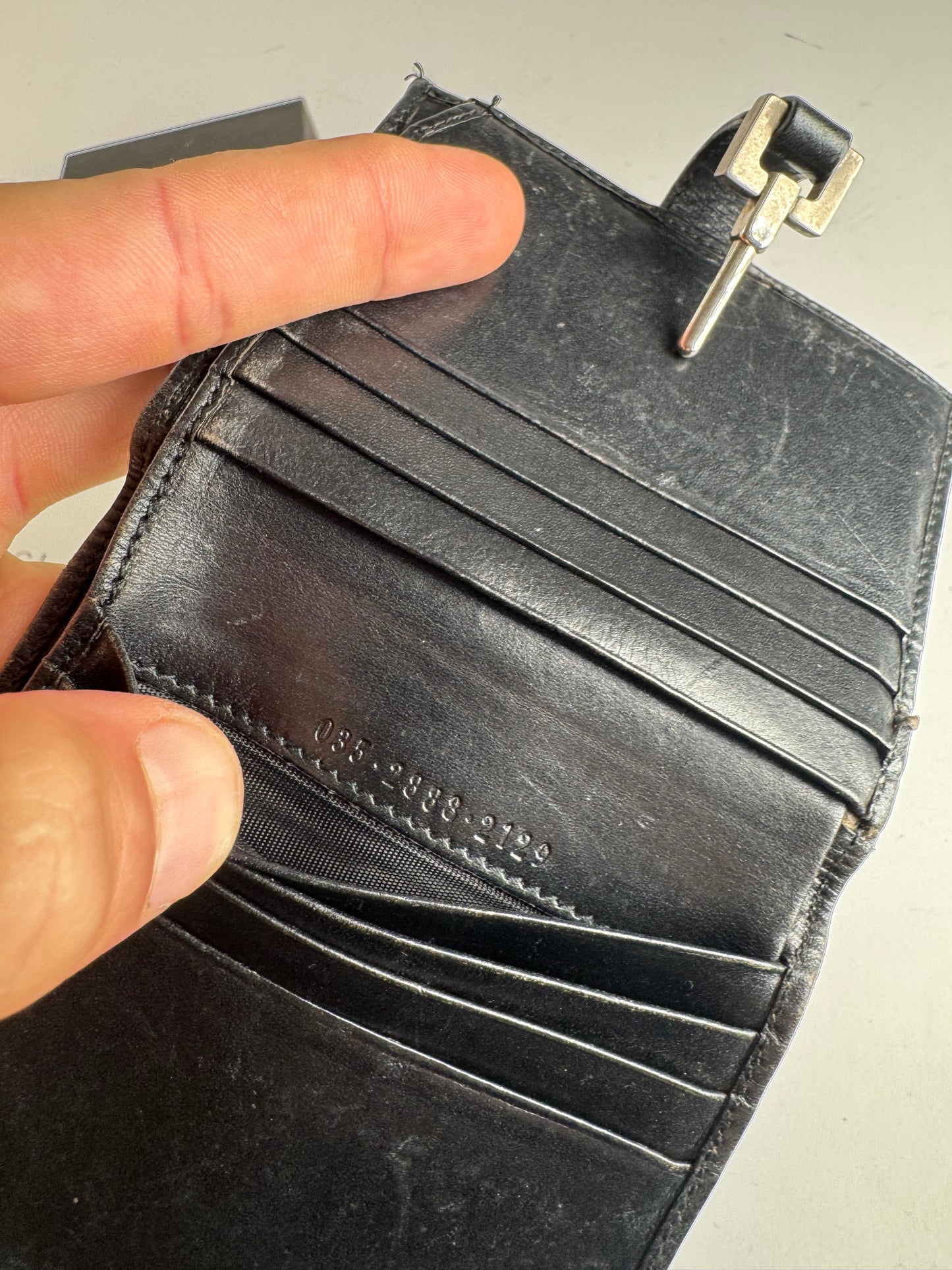 Vintage Gucci Jackie Wallet black