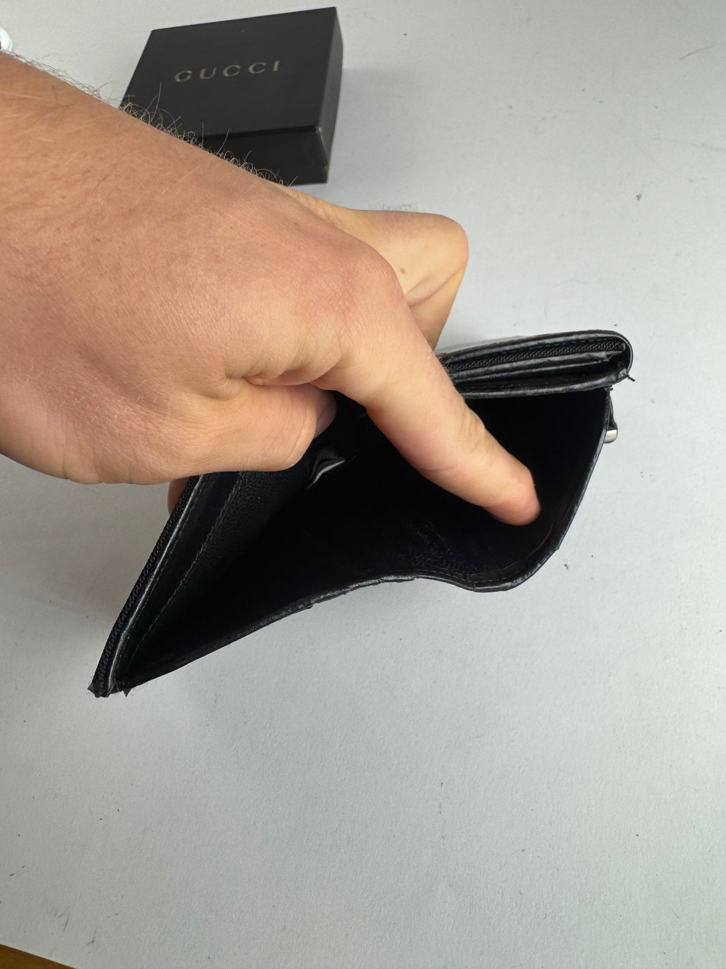 Vintage Gucci Jackie Wallet black