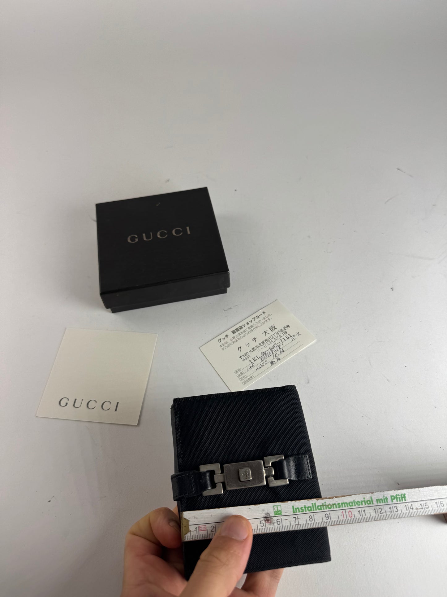 Vintage Gucci Jackie Wallet black