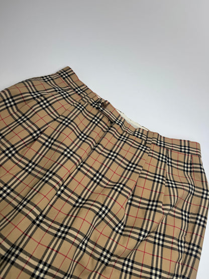 Vintage Burberry Nova Check mens Pants Beige M