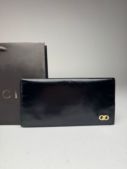 Vintage Gucci Patent Leather Card Holder / ID Holder