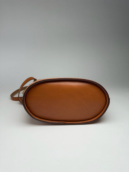 Vintage Courreges Leather bag brown