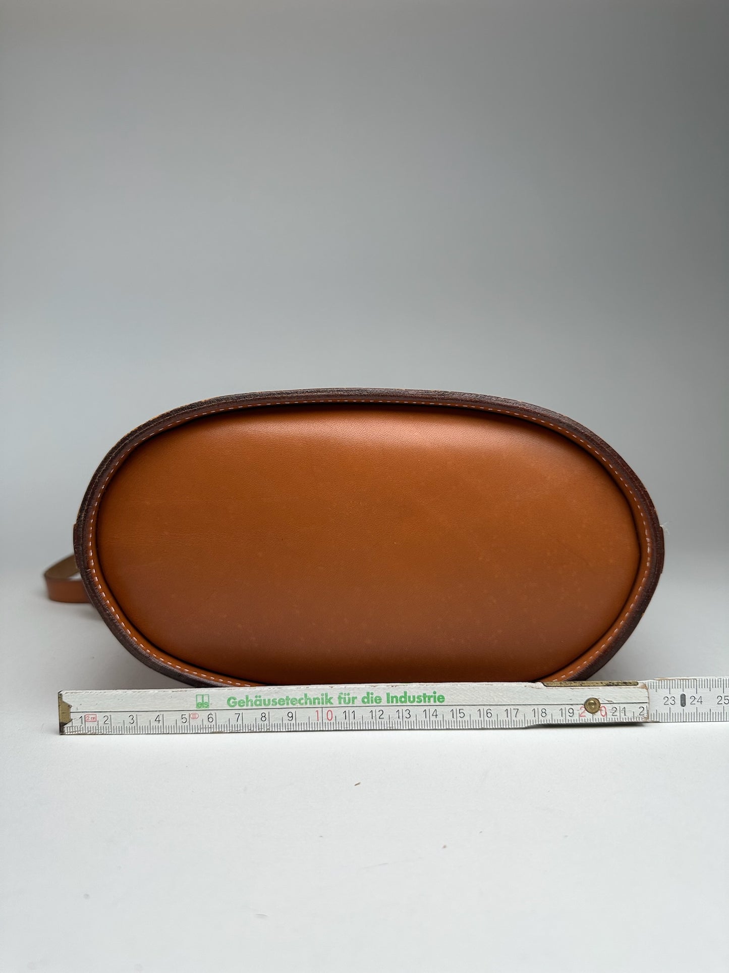 Vintage Courreges Leather bag brown