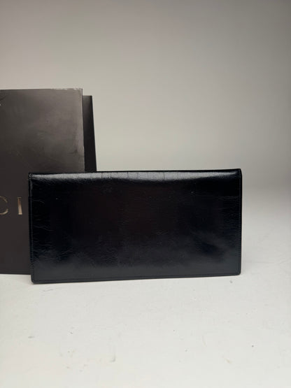 Vintage Gucci Patent Leather Card Holder / ID Holder