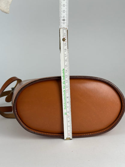 Vintage Courreges Leather bag brown