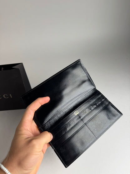 Vintage Gucci Patent Leather Card Holder / ID Holder