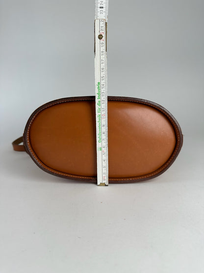 Vintage Courreges Leather bag brown