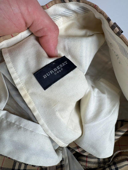 Vintage Burberry Nova Check mens Pants Beige M