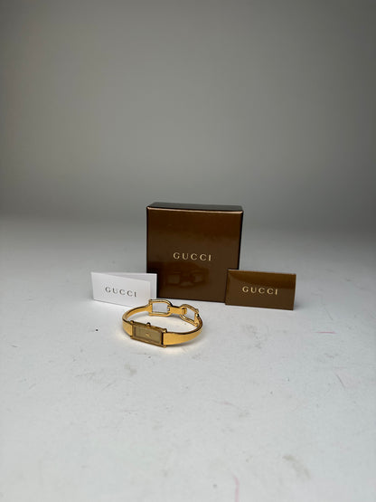 Vintage Gucci 1500L Bangle Watch Gold