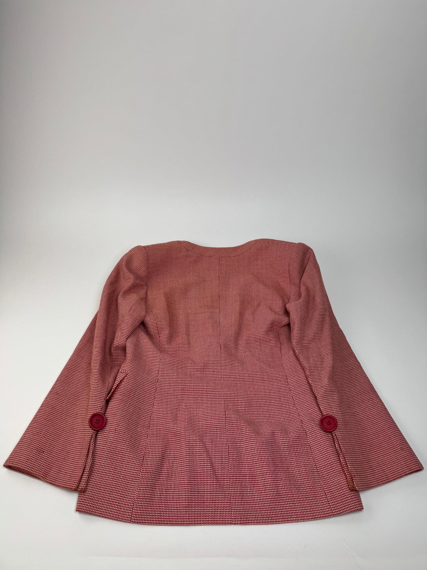 Vintage Dior Trenchcoat Blazer red white L