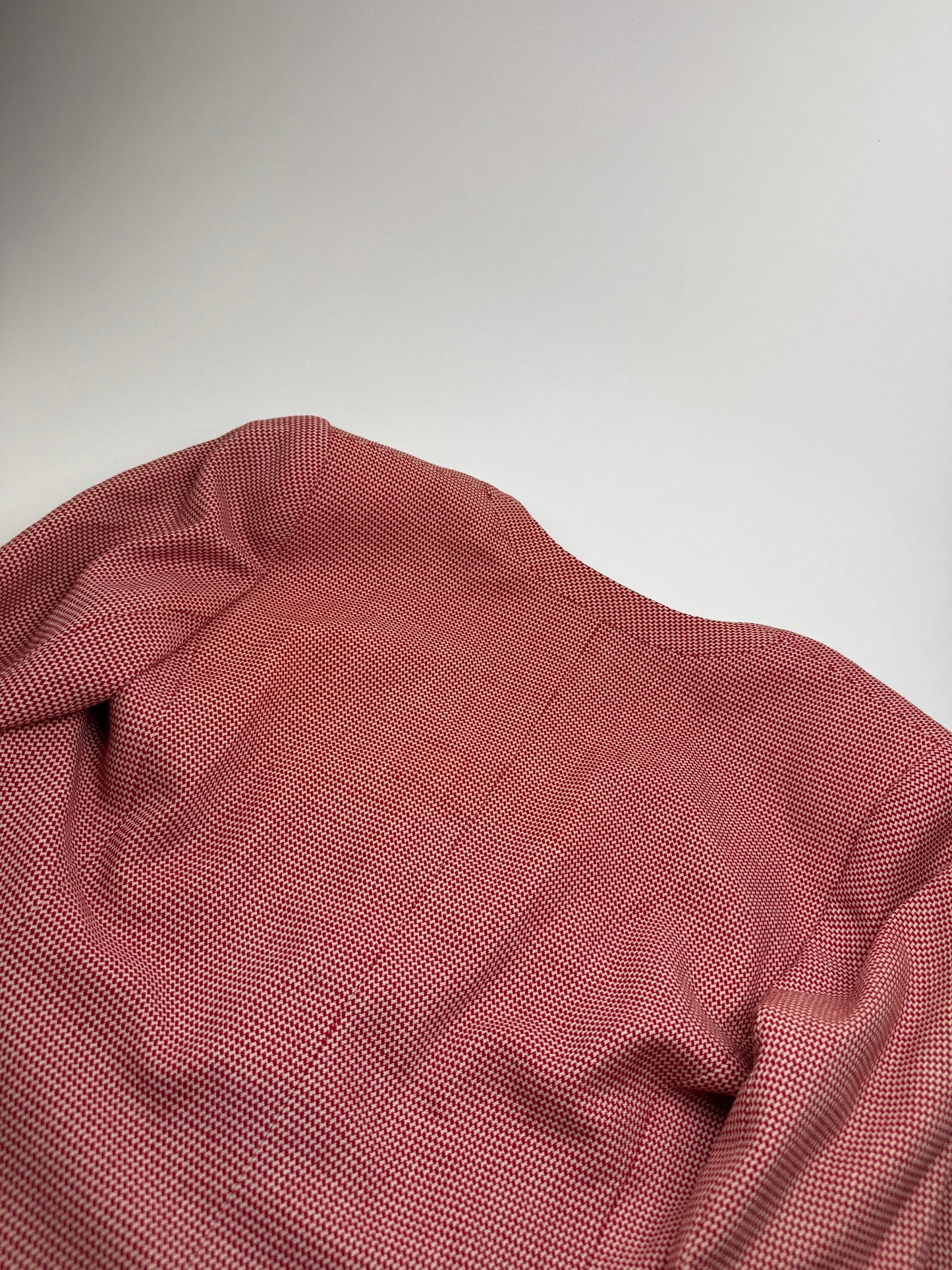 Vintage Dior Trenchcoat Blazer red white L