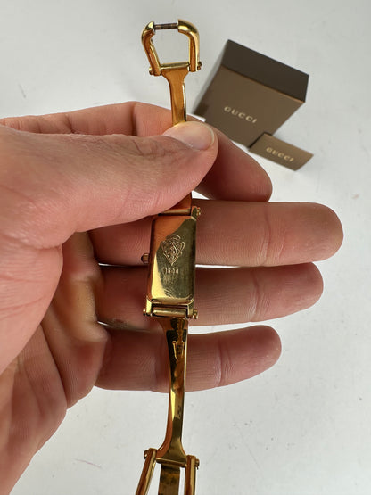 Vintage Gucci 1500L Bangle Watch Gold