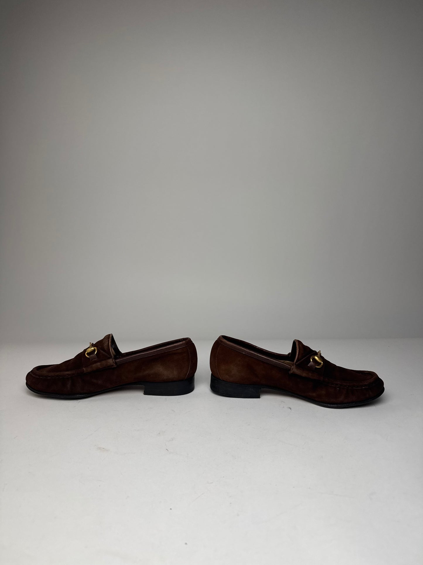 Vintage Gucci Horsebit Suede Loafer Brown EU35,5