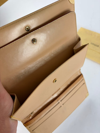Vintage Louis Vuitton Multicolore Monogram Bifold Wallet 2001 Cream