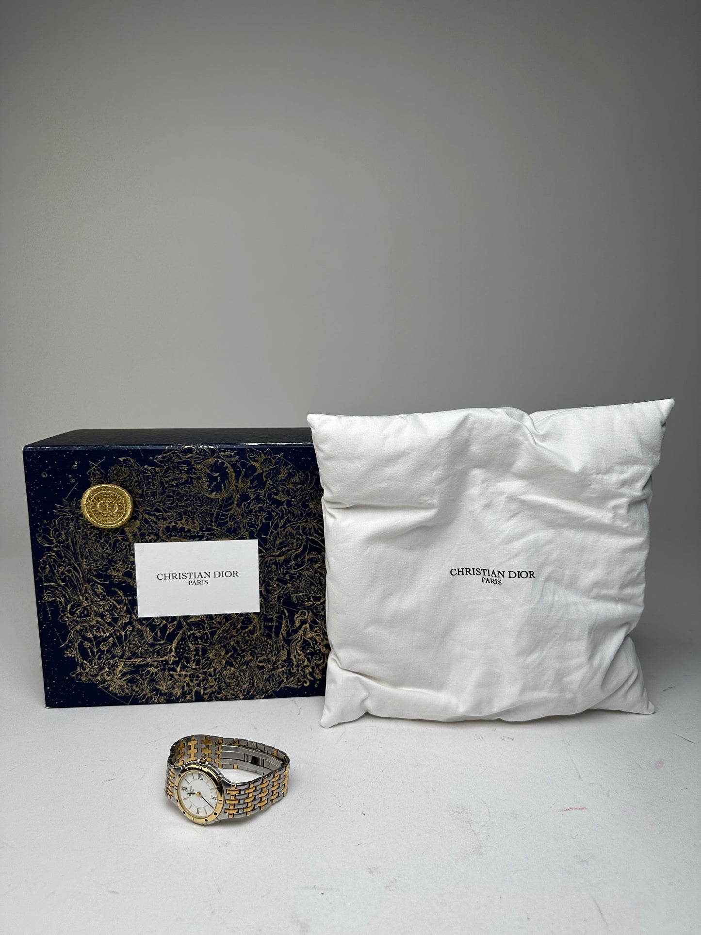 Vintage Dior Watch Stainless Steel Two-Tone