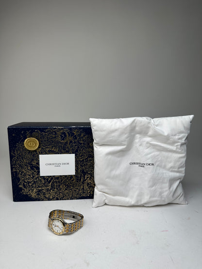 Vintage Dior Watch Stainless Steel Two-Tone