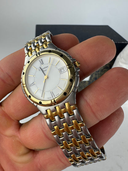 Vintage Dior Watch Stainless Steel Two-Tone