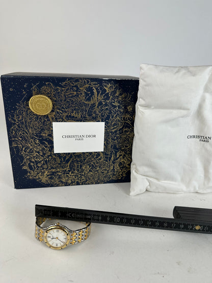 Vintage Dior Watch Stainless Steel Two-Tone