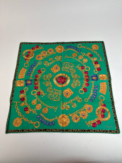 Vintage Cartier Scarf Green