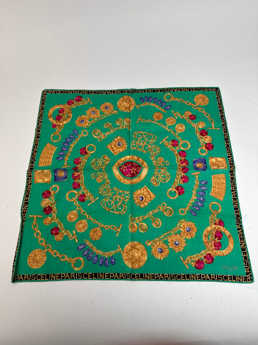 Vintage Cartier Scarf Green