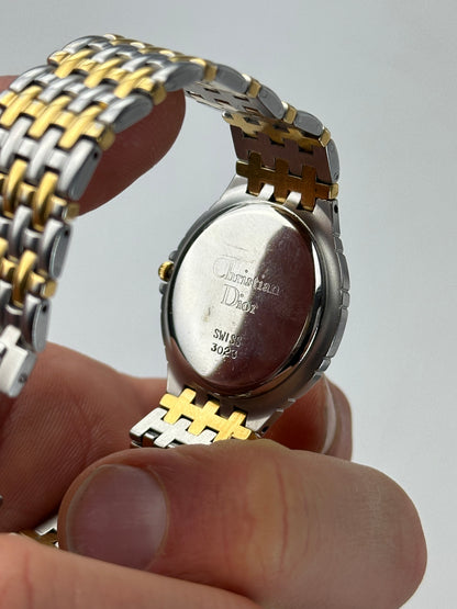 Vintage Dior Watch Stainless Steel Two-Tone