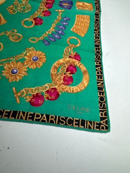 Vintage Cartier Scarf Green