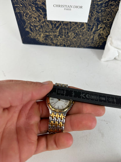 Vintage Dior Watch Stainless Steel Two-Tone