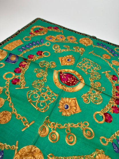 Vintage Cartier Scarf Green