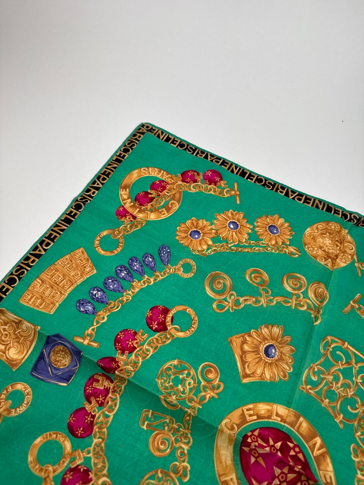 Vintage Cartier Scarf Green