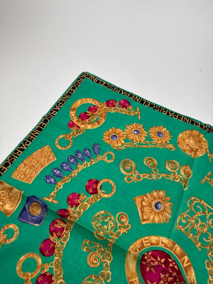 Vintage Cartier Scarf Green