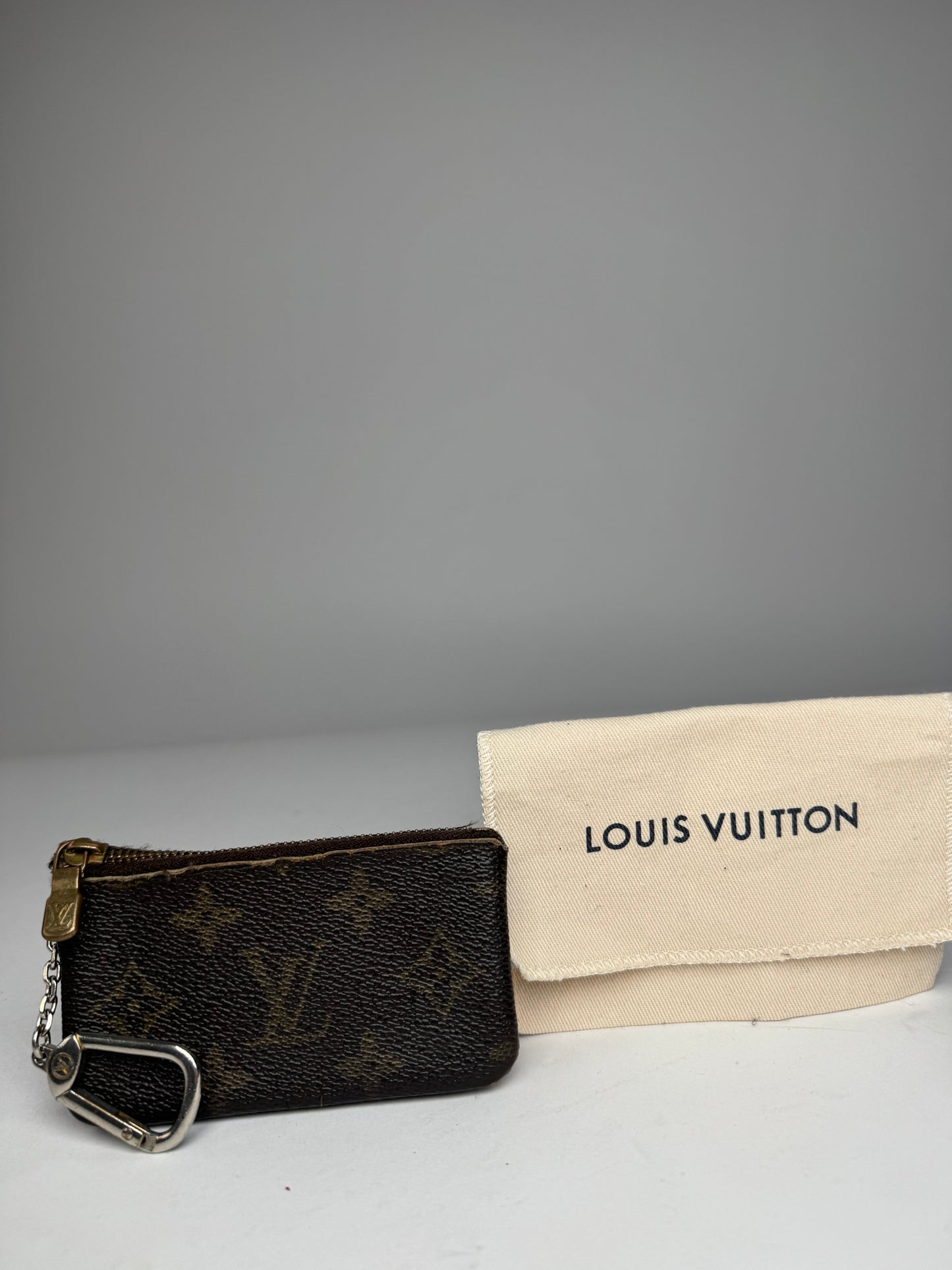 Vintage Louis Vuitton Le Dauphine Leather Card Holder Brown