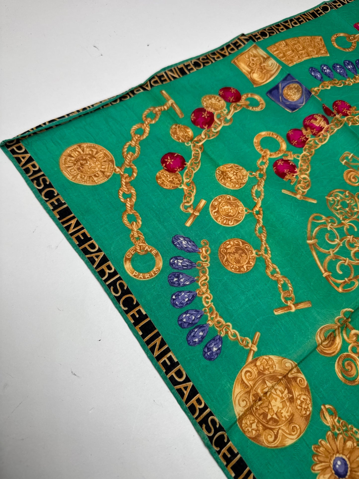 Vintage Cartier Scarf Green