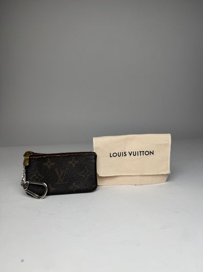 Vintage Louis Vuitton Le Dauphine Leather Card Holder Brown