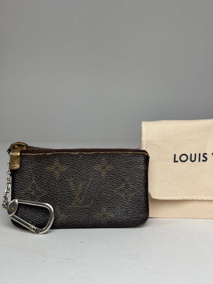 Vintage Louis Vuitton Le Dauphine Leather Card Holder Brown