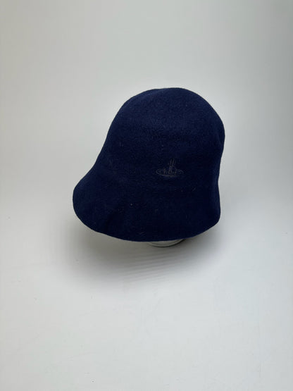 Vintage Vivienne Westwood Wool Bucket Hat Navy M