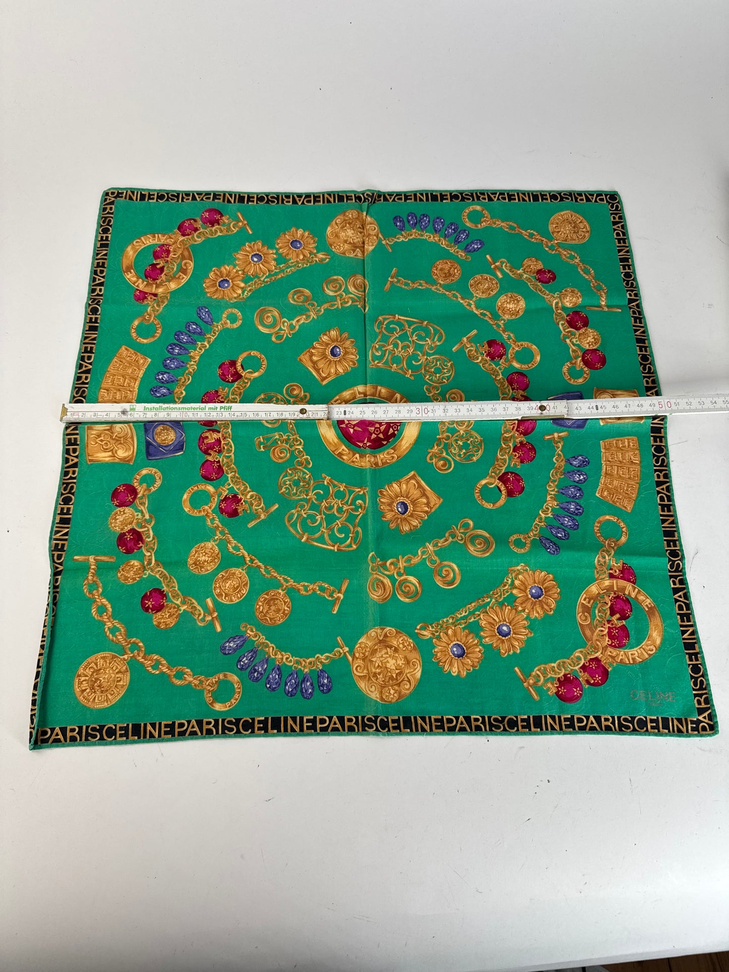 Vintage Cartier Scarf Green