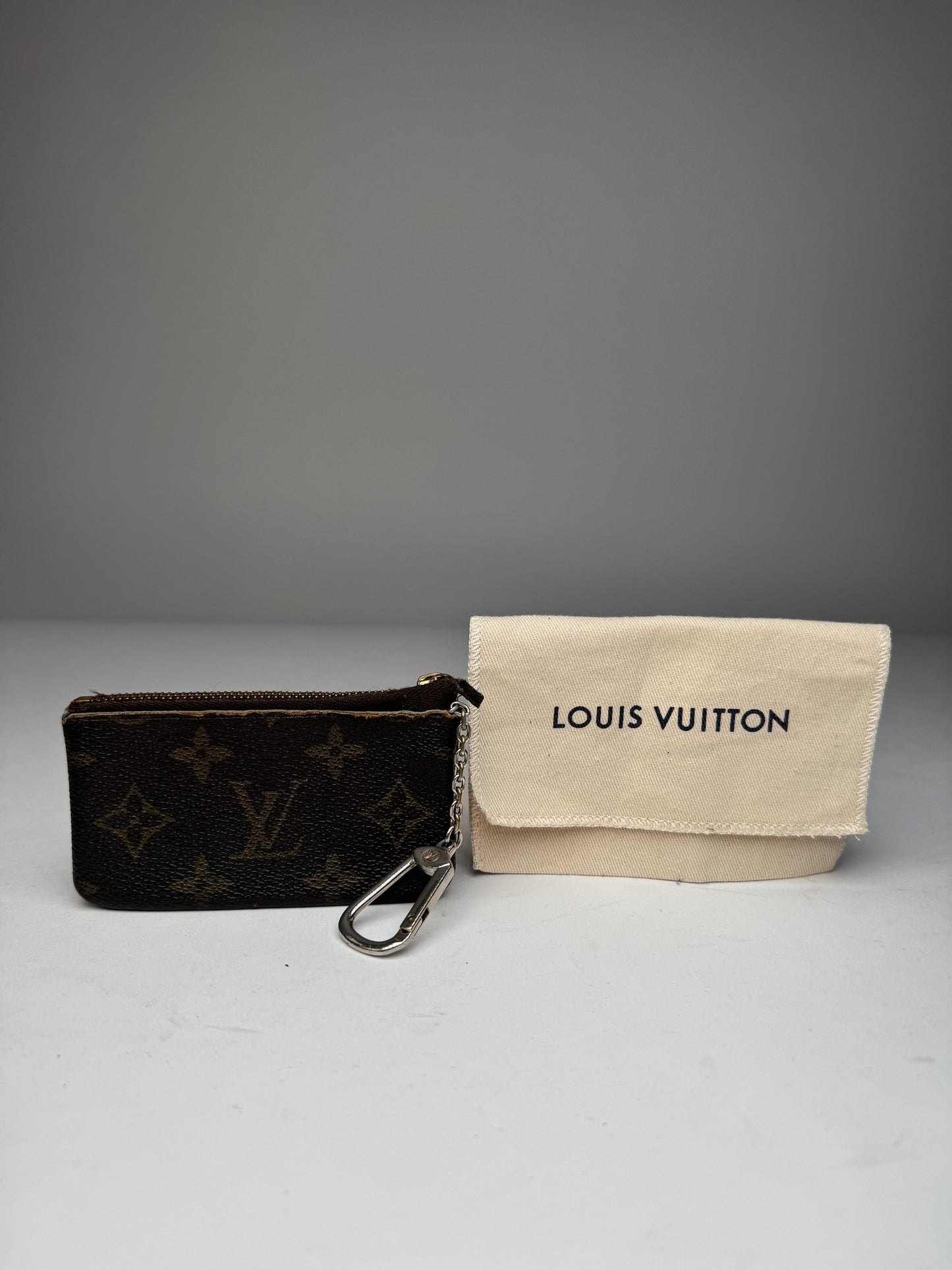 Vintage Louis Vuitton Le Dauphine Leather Card Holder Brown