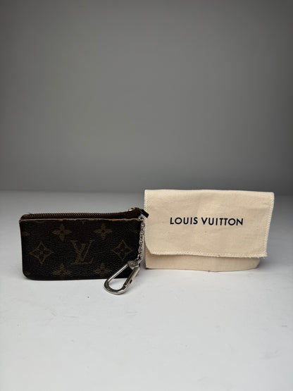 Vintage Louis Vuitton Le Dauphine Leather Card Holder Brown